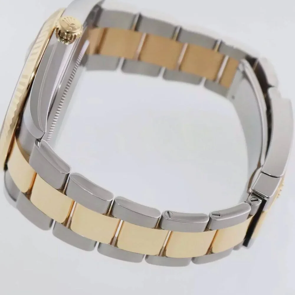 MINT Rolex Champagne 41mm Diamond Watch